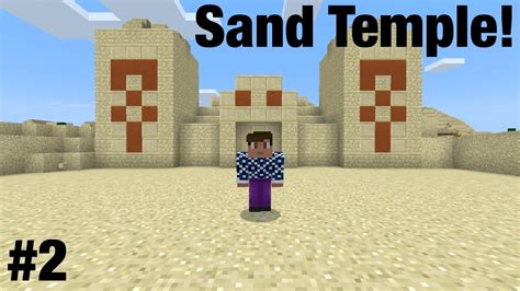 Minecraft | Sand Temple! #2 - YouTube