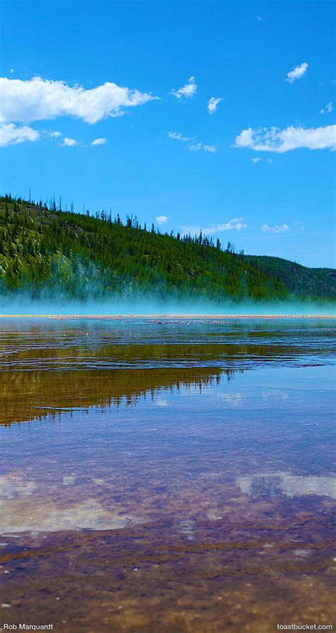 iPhone 6: Yellowstone Prismatic Lake | Wallpaper designed fo… | Flickr