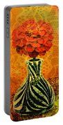 Zebra Flower Vase Painting by Ally White - Fine Art America
