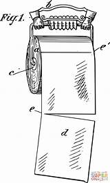 Vintage Toilet Paper Roll Coloring Page  Free Printable Coloring Pages sketch template