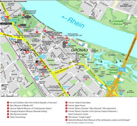 Bonn Gronau map - Ontheworldmap.com