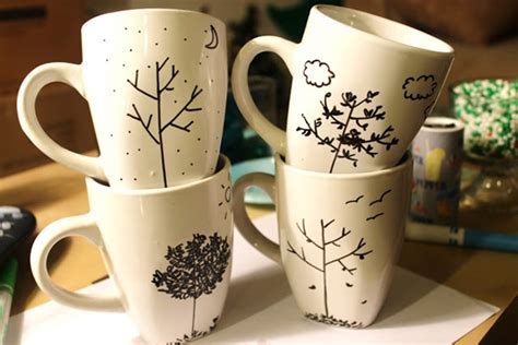 40 Creative Coffee Mugs Painting Ideas