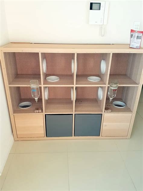 Large rabbit hutch: A simple DIY project for your bunny - IKEA Hackers