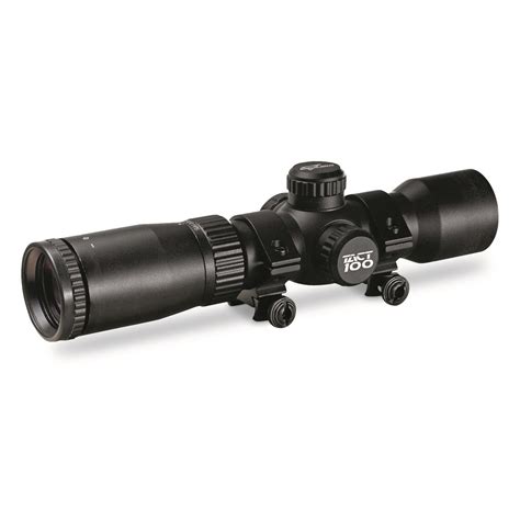 Excalibur TACT-100 Illuminated Crossbow Scope - 711076, Crossbow Accessories at Sportsman's Guide