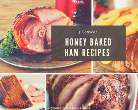 5 Copycat Honey Baked Ham Recipes - 24/7 Moms