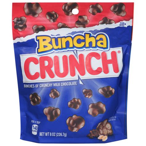 Save on Buncha CRUNCH Milk Chocolate Candy with Crisped Rice Order ...