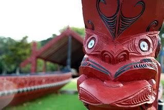 Carving Waka & Whare | Waitangi Treaty Grounds Northland New… | Geof Wilson | Flickr