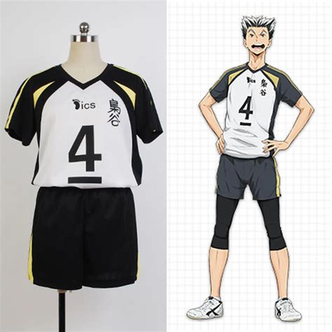 Fukurodani Academy Uniform Bokuto Koutarou Team haikyuu Cosplay Costume ...