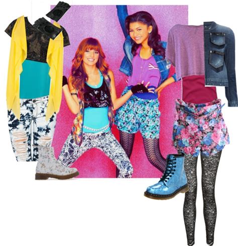 "Rocky Blue And Cece Jones." by jenna-marbles-mable-anon liked on Polyvore | Tv show outfits ...