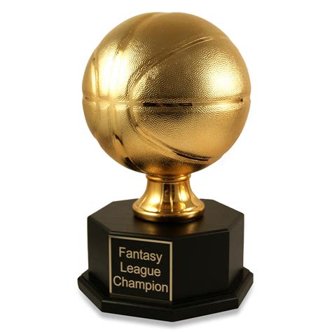 Fantasy Basketball Gold Triumph Trophy - Far Out Awards