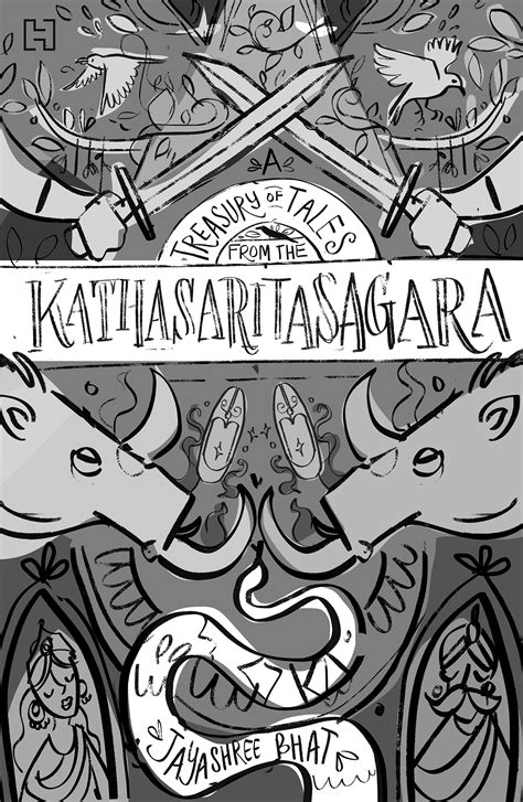 Kathasaritasagara Book Cover on Behance