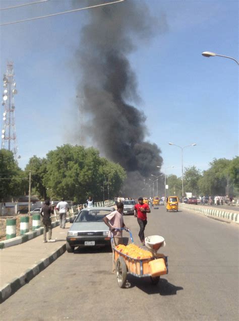 Pandemonium ensues after explosion in north Nigeria city - The Columbian