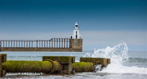 Blyth South Beach - Photo "Blyth pier" :: British Beaches