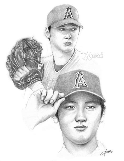 Shohei Ohtani Coloring Pages