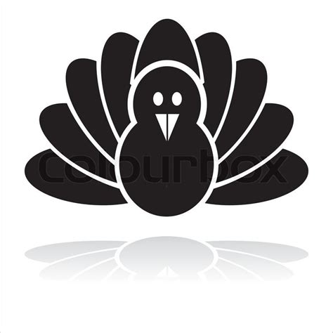 Gallery For > Cooked Turkey Silhouette | Turkey bird, Turkey art, Turkey drawing