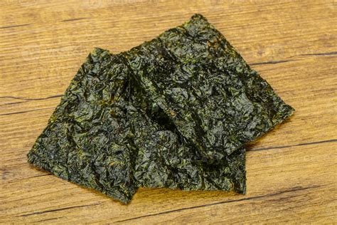 Asian cuisine Nori sheets chips 8493592 Stock Photo at Vecteezy