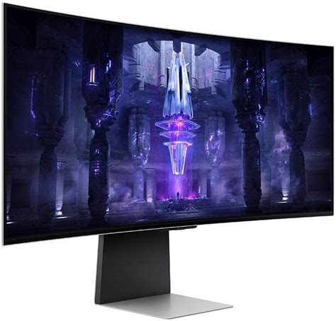 Samsung 34" Odyssey OLED G8 G850S Smart Curved Gaming Monitor, 175Hz Refresh Rate, 0.1ms ...