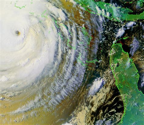 Satellite Image Of Hurricane Floyd Photograph by Nasa/science Photo Library