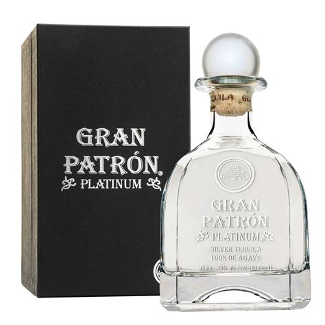 Gran Patrón Platinum Silver Tequila 750ml