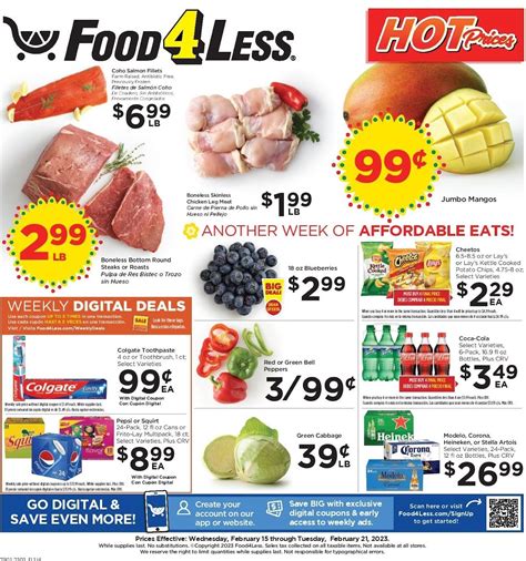 Food 4 Less Weekly Ad (2/28/24 - 3/5/24) Preview | How to cook steak, Food, Cooking