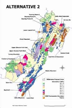 Monongahela National Forest Historic Map and Documents - West Virginia ...