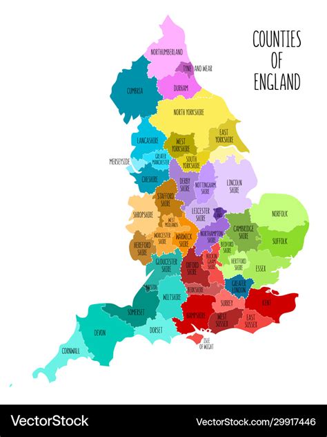 England Map Of Counties - Robin Christin