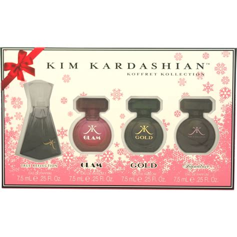 Kim Kardashian Collection by Kim Kardashian Mini Fragrance Gift Set, 4 ...