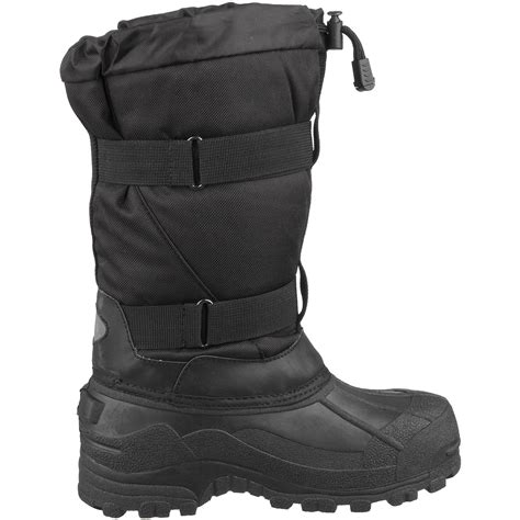 Canadian Winter Snow Ice Boots Extreme Cold Wet Weather Protection Black UK 3-13 | eBay