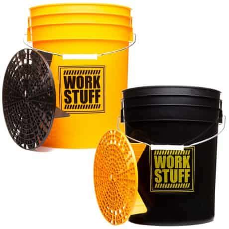 Detailing Buckets Work Stuff Black & Yellow - OCD Detailing