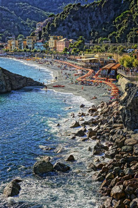 Beach Monterosso Italy DSC02467 Photograph by Greg Kluempers - Fine Art ...