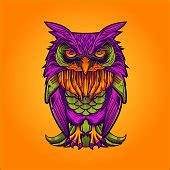 Free clip art "Punk Owl" by bocian