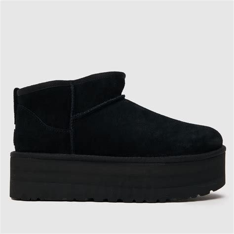 Womens Black UGG Ultra Mini Platform Boots | schuh