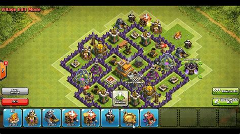 Best Level 7 Town Hall Defense Layout