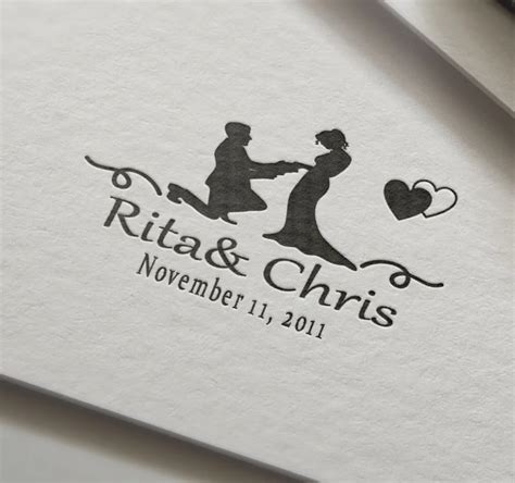 Personalized Wedding Stamp Invitation Stamp Wedding Stamp self inking ...