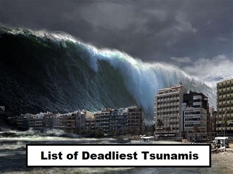 10 deadliest Tsunamis in the history of the world