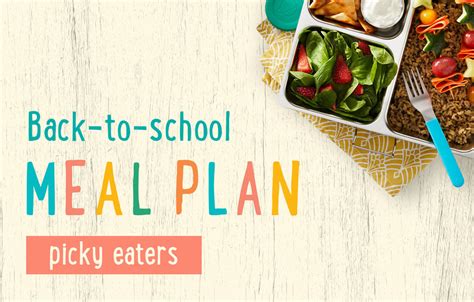 Picky Eaters Meal Plan – PlanetBox