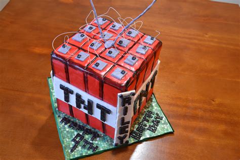 Minecraft TNT Cake – HCakes