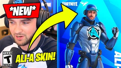 Ali A Skin & ALL STYLES (Fortnite) - YouTube