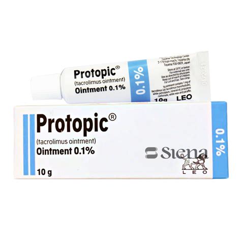 Protopic® Ointment 0.1% 10g (Tacrolimus Ointment 0.1%) | Eczema (Atopic ...