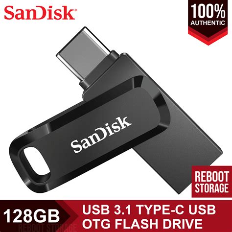 Sandisk Ultra Dual Drive Go USB flash drive 128GB USB Type C 3.1 OTG ...