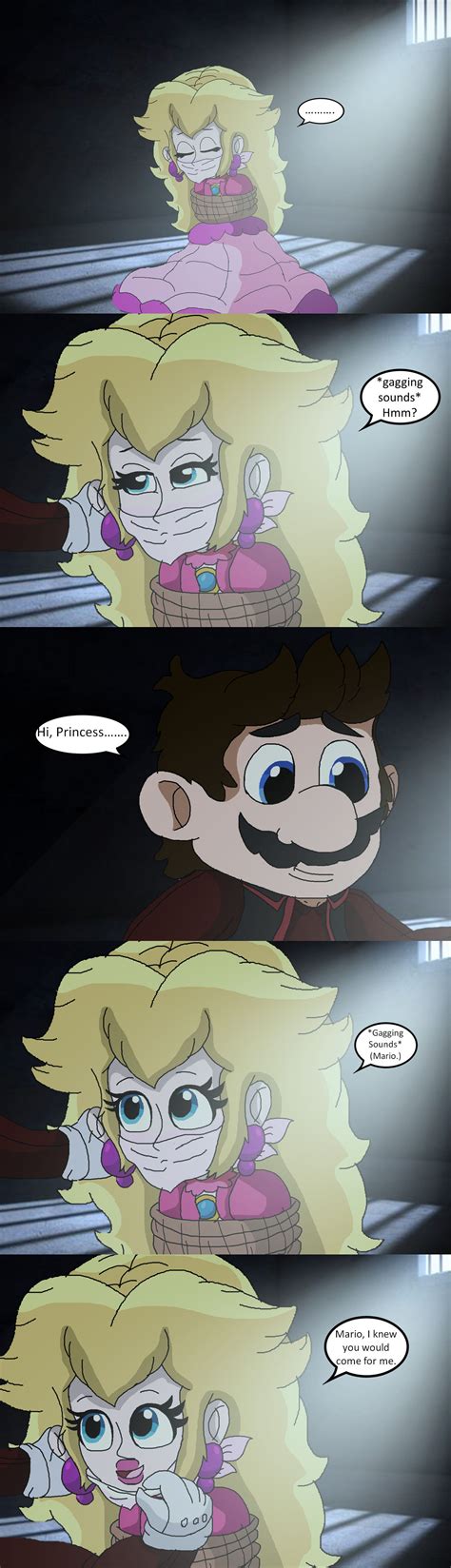 Mario Saving Peach Pt 1 (My Style) by JohnV2004 on DeviantArt