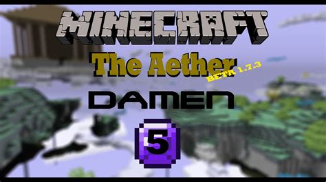 Minecraft The Aether Lets Play Episode 5, Silver Dungeon - YouTube