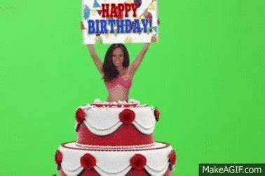 Happy Birthday Gif Funny Girl | Birthday songs, Happy birthday dancing ...