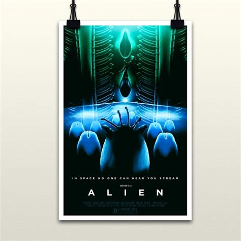 ALIEN Alternative Movie Poster | Etsy