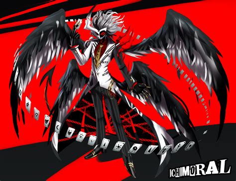 A Shadow Persona 5 OC i had the chance to design for a follower OwO ! (Art by me @Ichimoral ...