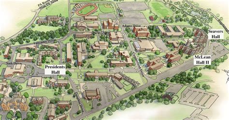 Shippensburg University Campus Map