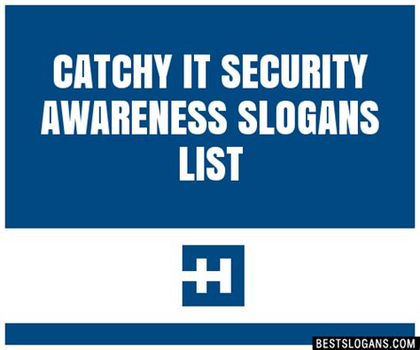 30+ Catchy It Security Awareness Slogans List, Taglines, Phrases ...