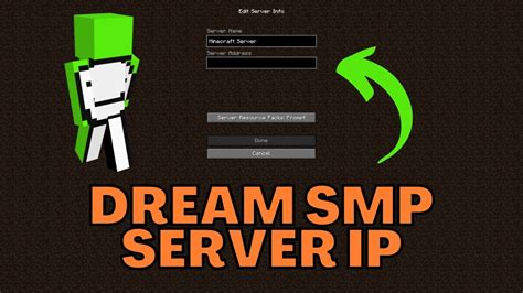 Minecraft Dream SMP Server IP - YouTube