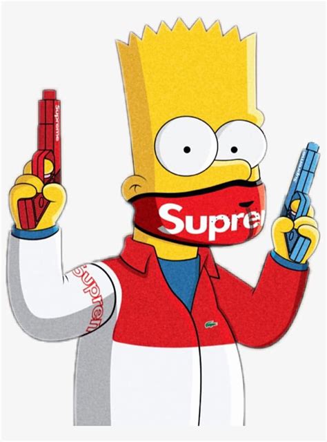 Bart Simpson Bartsimpson Gang Trap - Bart Simpson With A Gun - PNG ...