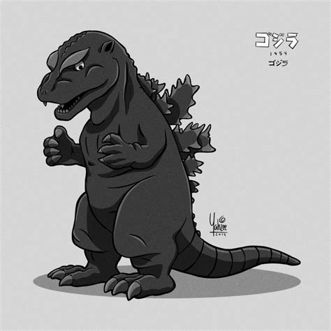 ArtStation - Godzilla from Godzilla (1954), Yahzee Skellington | King ...